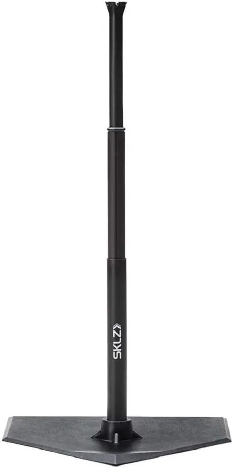 SKLZ Pop-Back Adjustable Youth Baseball and Softball Batting Tee