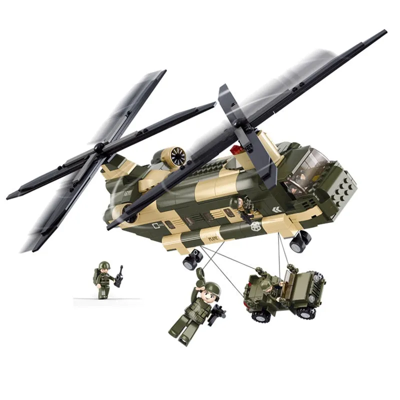 SLUBAN Military Air Force Transport Helicopte