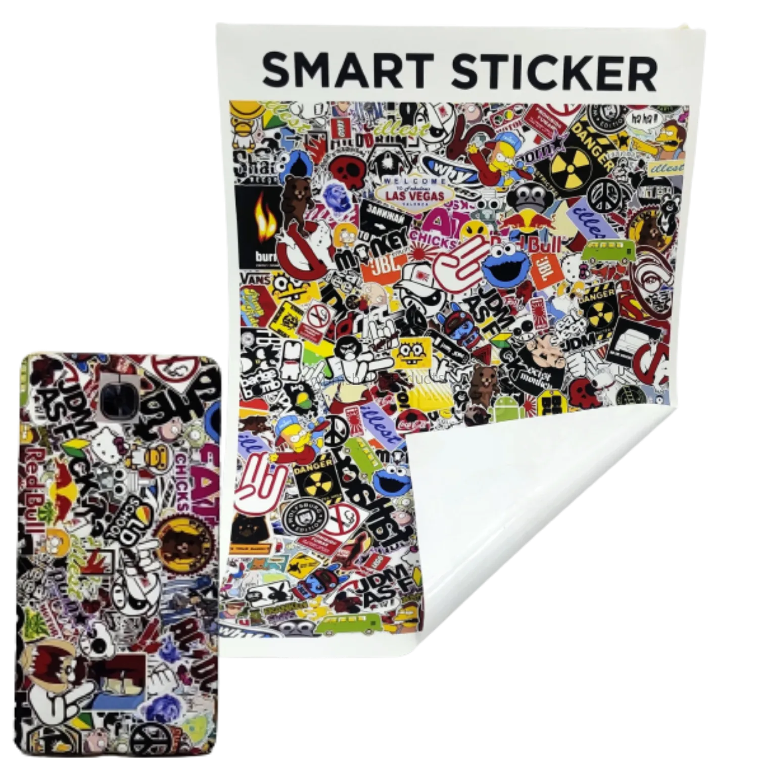 Smart Sticker A4 Sheet For Mobile Skin Sticker - For Inkjet