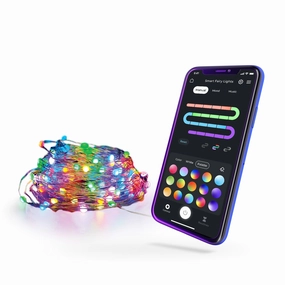 Smart Color Changing RGB LED Plug-In Fairy Lights
