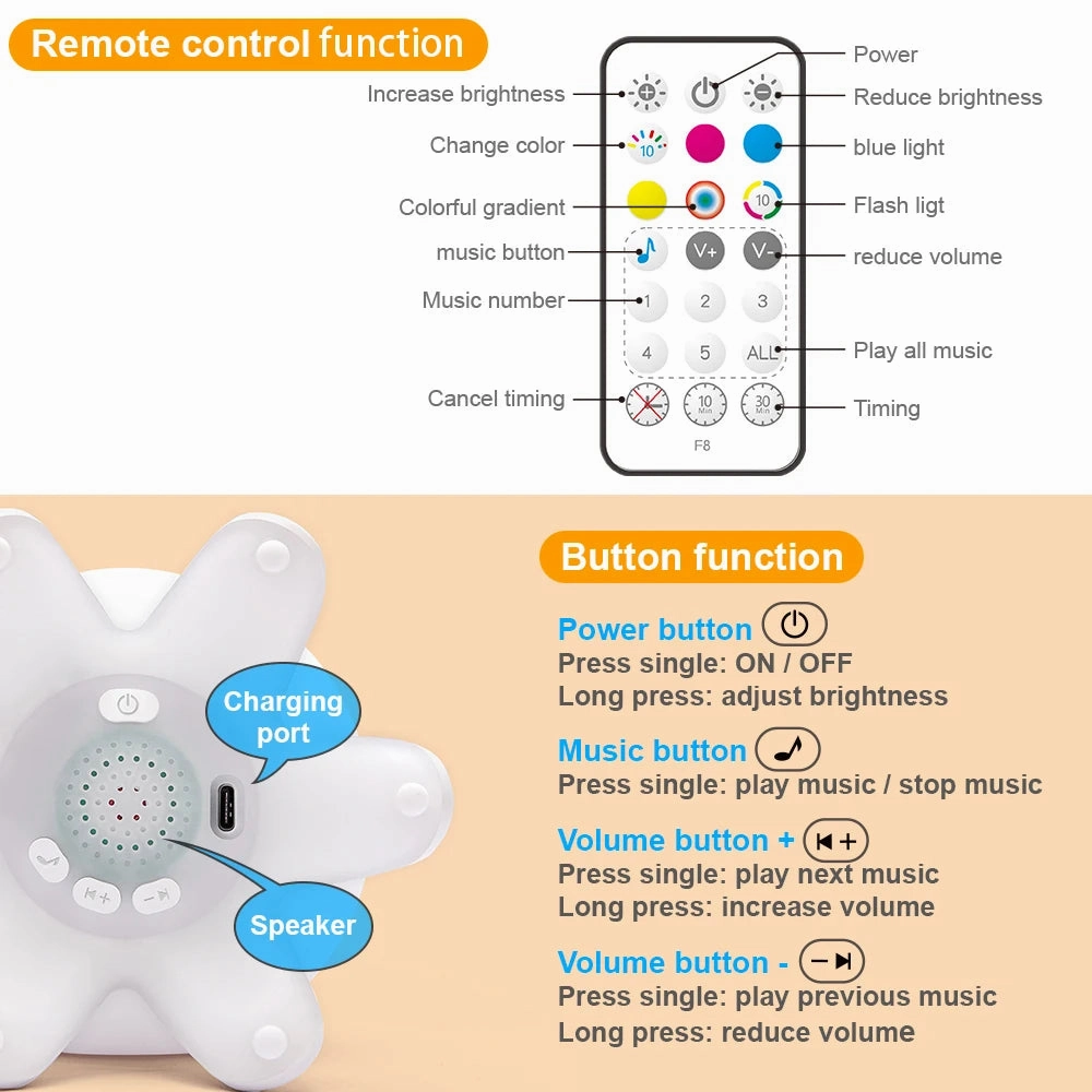 Smart Glow & Music Lamp