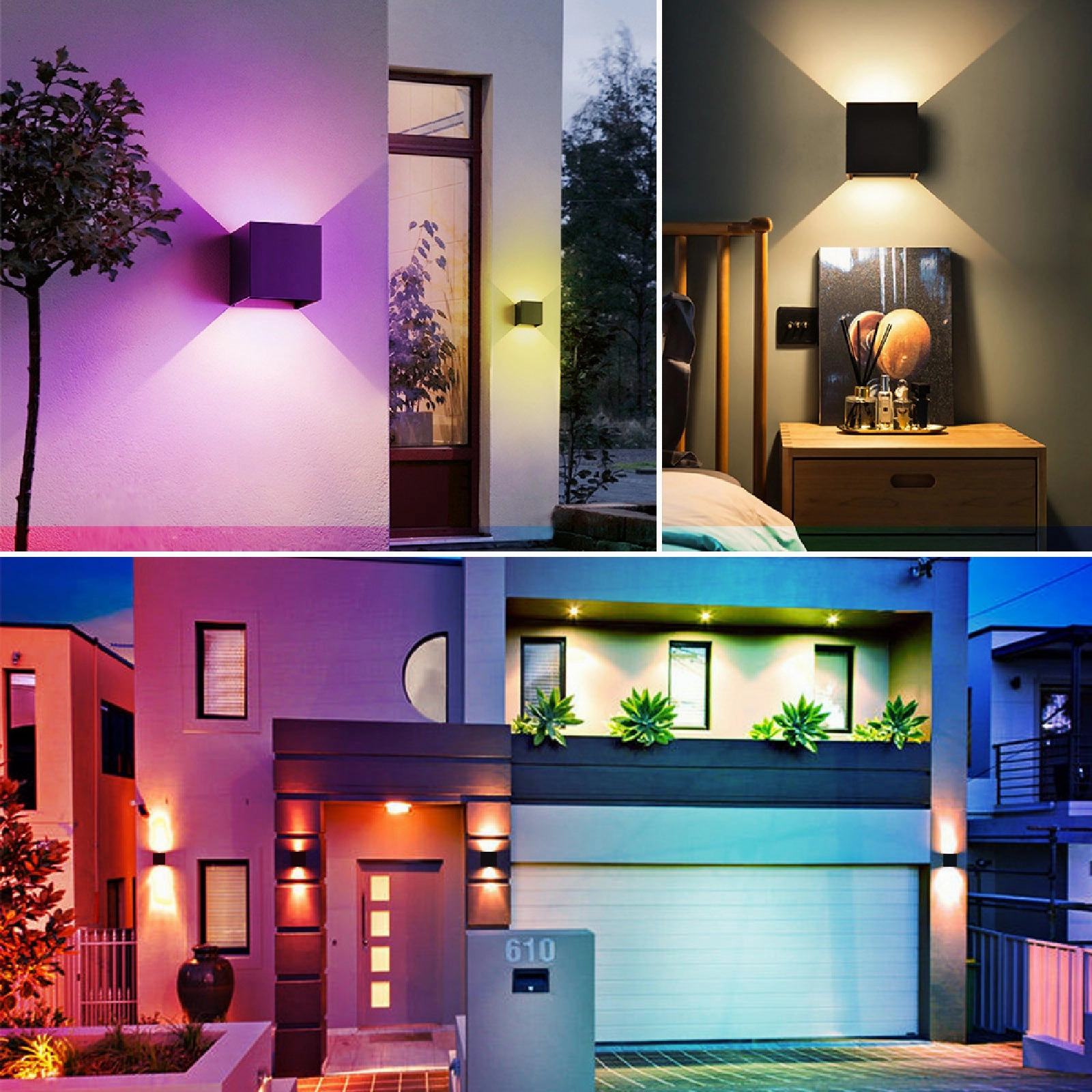 Smart Outdoor Wall Light 6W