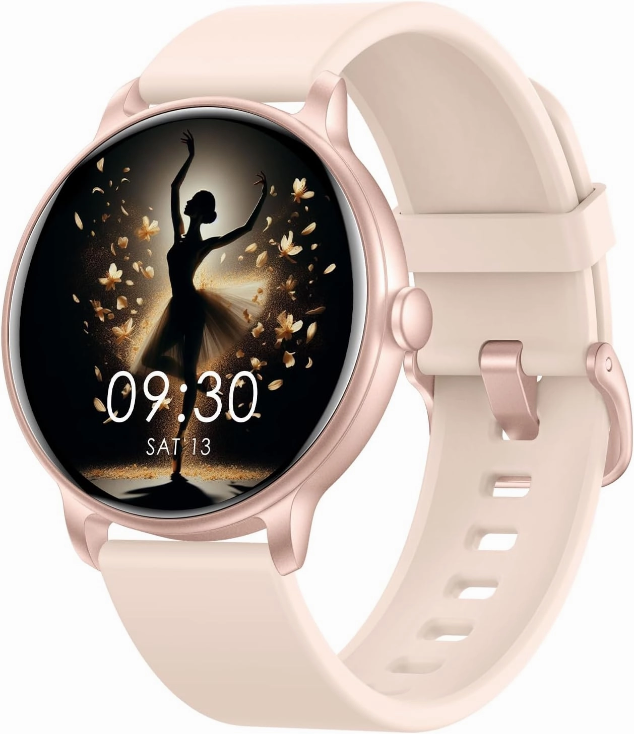 Smart Watch, 1.43'' AMOLED Smart Watches for Men Women (Answer/Make Call), Fitness Tracker with Heart Rate/Sleep Monitor, IP68 Waterproof Activity Tracker, Pedometer for Android iOS