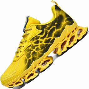 Sneakers for Women Trail Running Shoes Blade Womens Fashion Tennis Women's Athletic Sport Red Yellow Black Size Hiking Shoe Woman