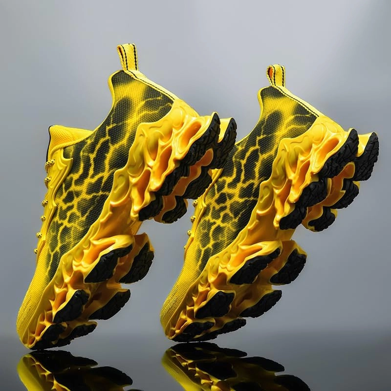 Sneakers for Women Trail Running Shoes Blade Womens Fashion Tennis Women's Athletic Sport Red Yellow Black Size Hiking Shoe Woman
