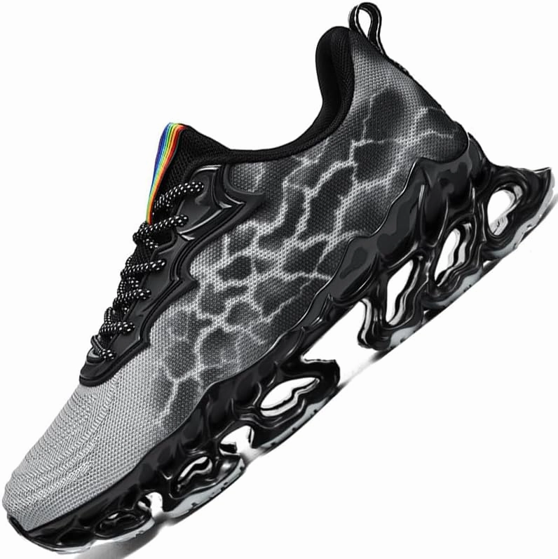 Sneakers for Women Trail Running Shoes Blade Womens Fashion Tennis Women's Athletic Sport Red Yellow Black Size Hiking Shoe Woman