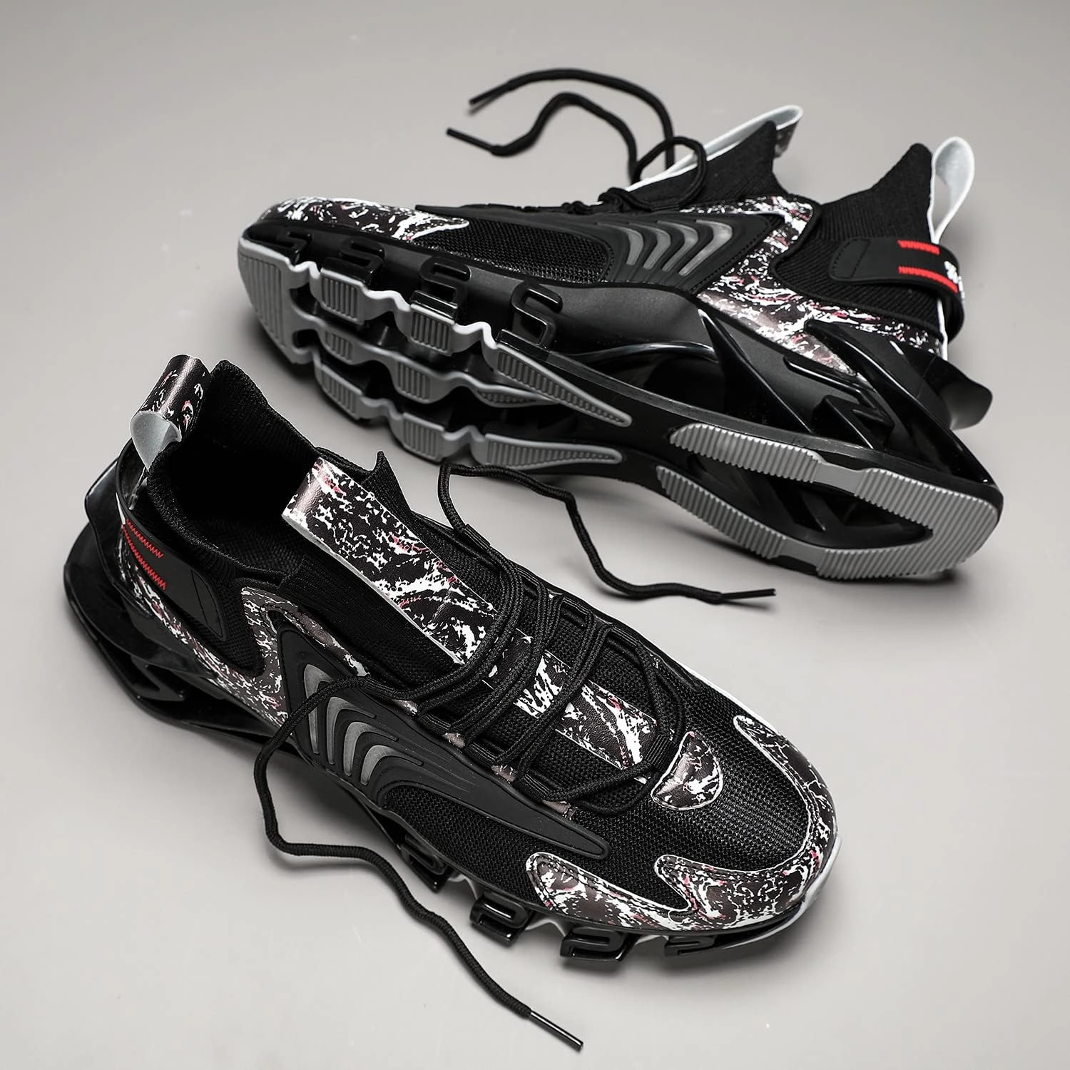 Sneakers Shoes for Men Running Shoe Mens Trail Fashion Sport Man Athletic Men's Basketball Walking Casual Hiking Male Black White Blue Size Runner Breathable Women Boys Kids