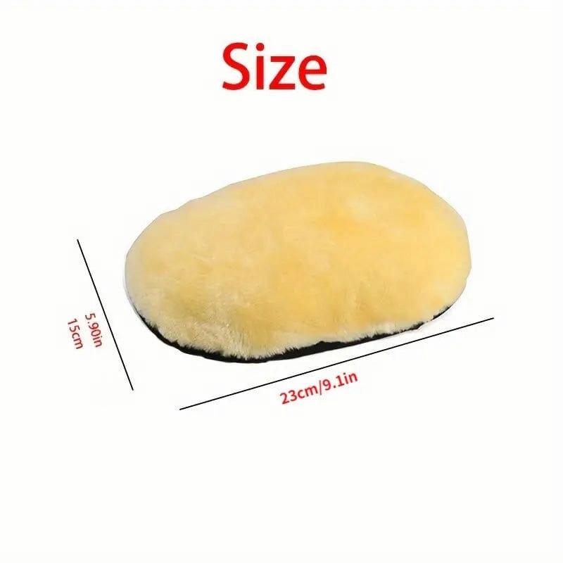 Soft Wool Car Cleaning Mitt