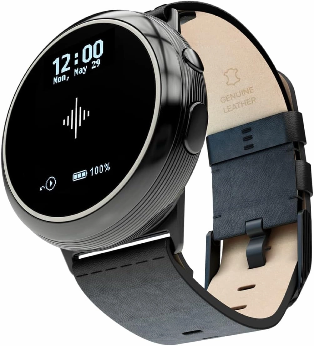 Soundbrenner Core 2, Music Practice Companion for All Musicians with Vibrating Metronome, Practice Tracker, Chromatic Tuner, Decibel Meter and Smart Watch, Best in Show at NAMM (Jet black)
