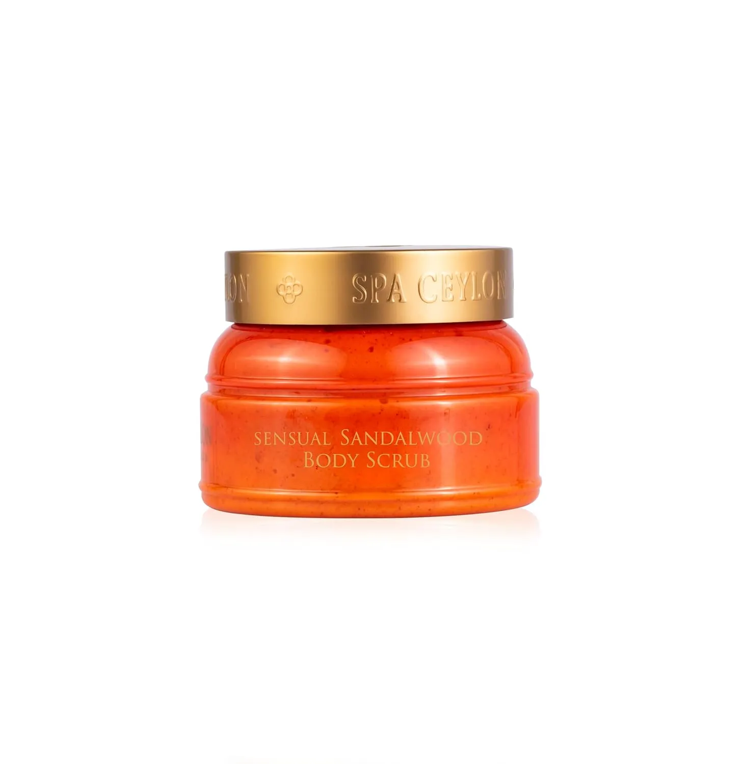 Spa Ceylon SENSUAL SANDALWOOD Body Scrub | Exfoliates with Vetiver, Virgin Coconut, and Sandalwood | Ideal Spa Gift for Pampering | 225g