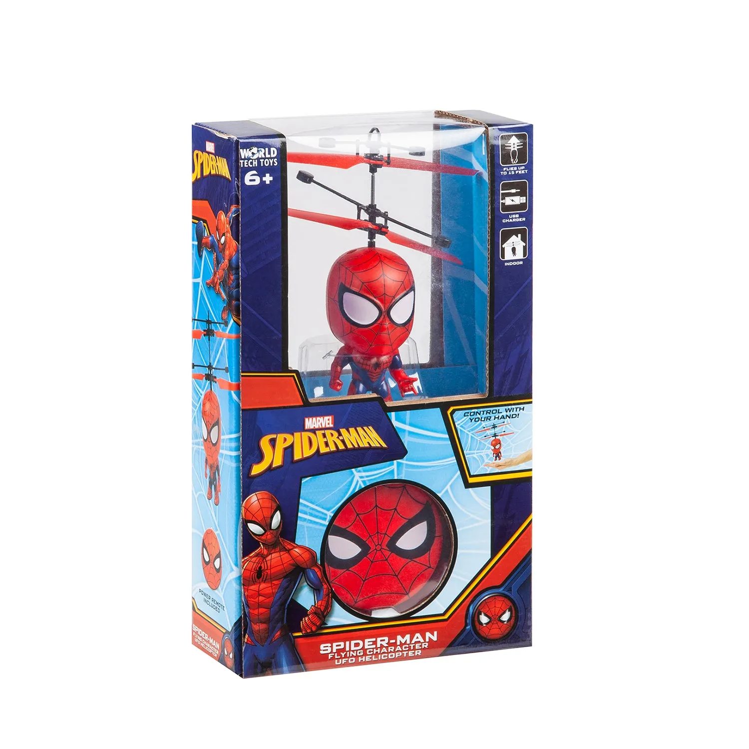 SpiderMan Big Head UFO