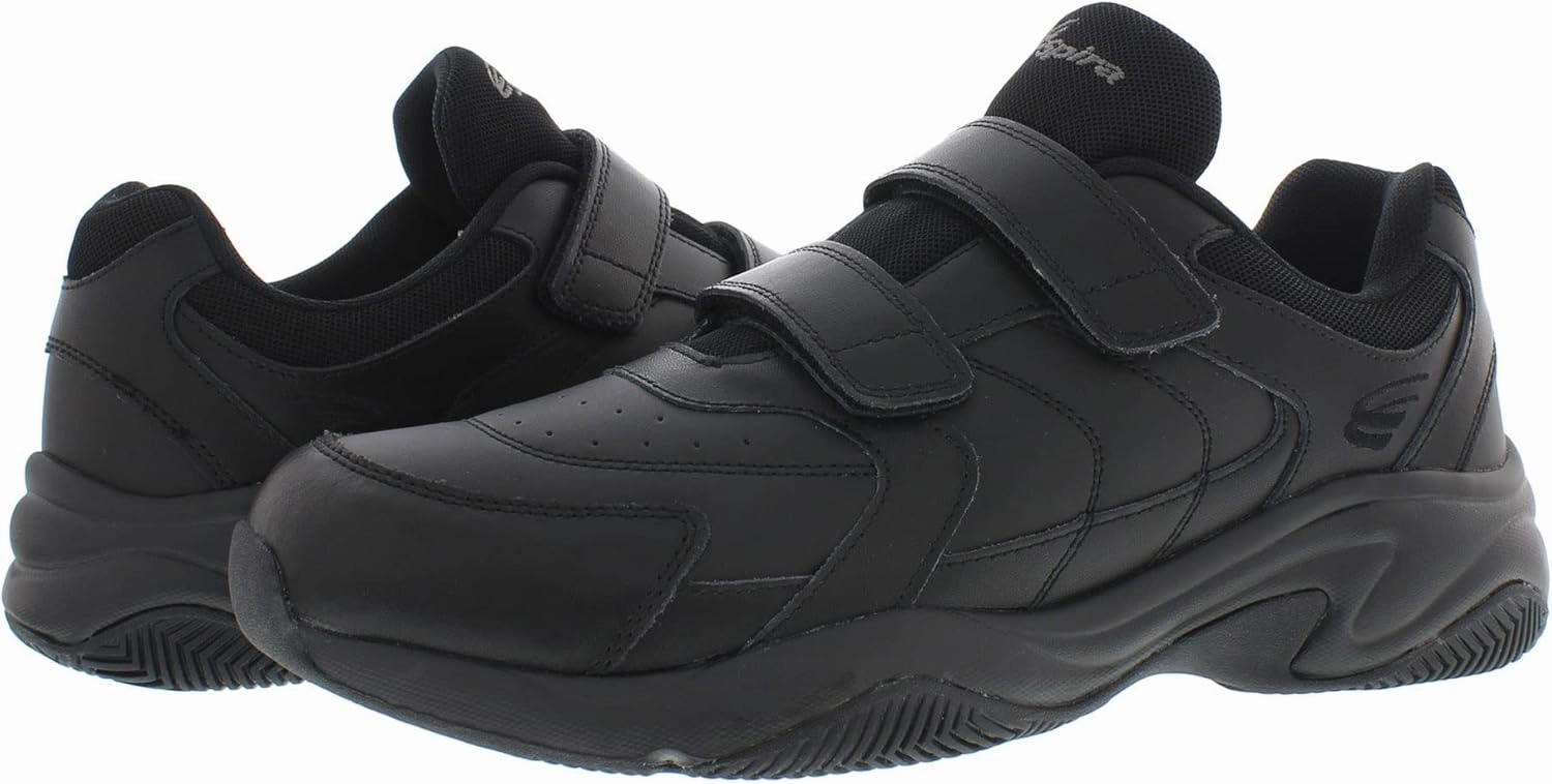 Spira Men's Maxfit Walker 4E Wide Width Hook & Loop Walking Shoes