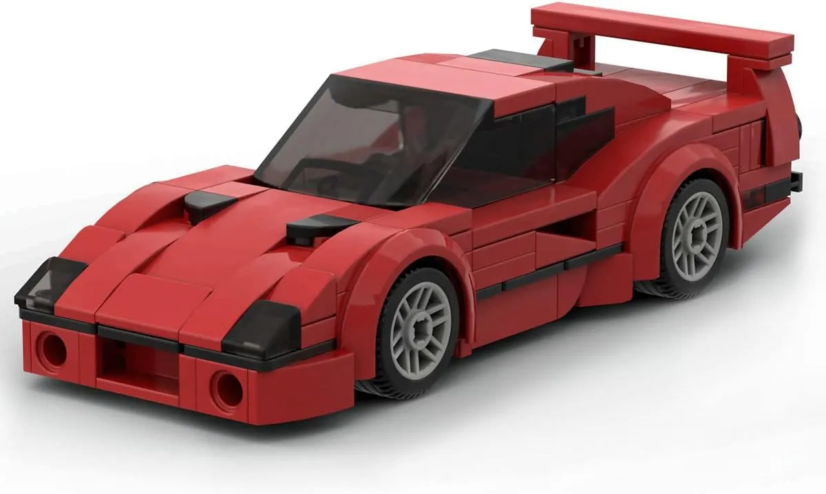 Sports Car Building Blocks Toys Adults Kits, Challenging Racing Car Model Building Set DIY Toys for Christmas (197PCS)