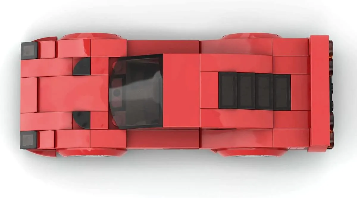 Sports Car Building Blocks Toys Adults Kits, Challenging Racing Car Model Building Set DIY Toys for Christmas (197PCS)