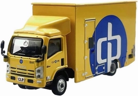 Sports car Metal Model for Isuzu Box Lorry Clp Electric Van Transporter Die-cast 1:76 Scale Alloy Car Model Hobby Collect for Home Décor