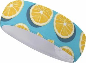 Sports Headbands Lemon Wedges Workout Headband Running Headband Moisture Wicking Sweatband Hairband for Cycling Basketball Yoga Unisex