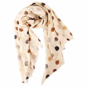 Spot Scarf Natural