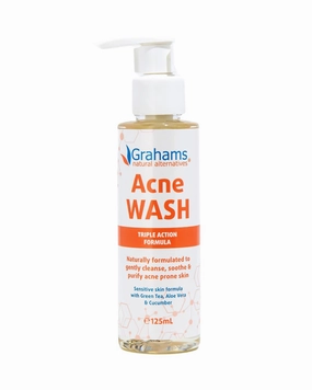 Spot Treatment Acne Face Wash & Body Wash 125ml | Soothing Blemish Control Facial Cleanser for Acne Prone Skin | Aloe Vera, Cucumber & Green Tea Extract | For Sensitive Skin