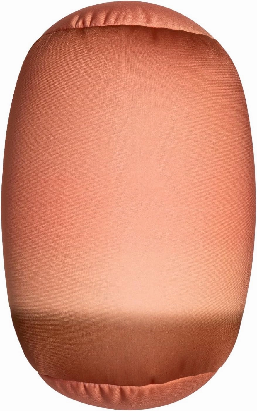Squishy Microbead Neck Pillow, 7Inch x 12Inch Soft Travel Body Bed Pillow Bean Pillow for Kids Adult Chair Sleeping Car Seat, Fun Dormroom (Brown Colorful)