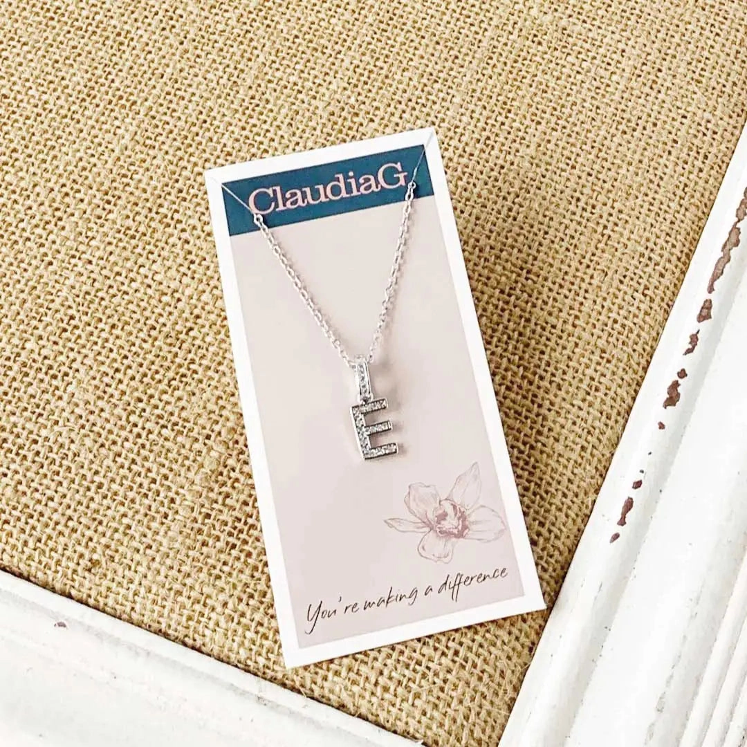 Stainless Steel Letter Necklace