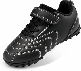 Stelle Boys Girls Indoor Soccer Shoes Kids Turf Shoes Baseball/Softball Futsal Athletic Cleats for Toddler/Little/Big Kid