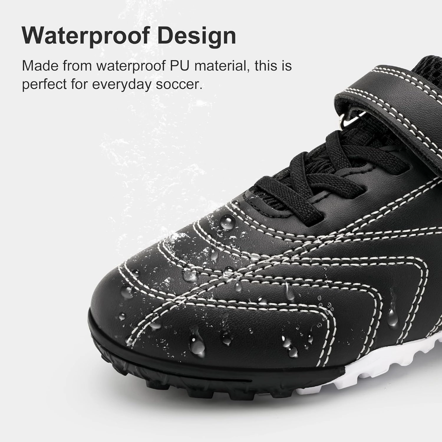 Stelle Boys Girls Indoor Soccer Shoes Kids Turf Shoes Baseball/Softball Futsal Athletic Cleats for Toddler/Little/Big Kid