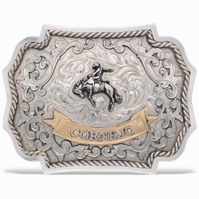 Sterling Stallion Custom Buckle