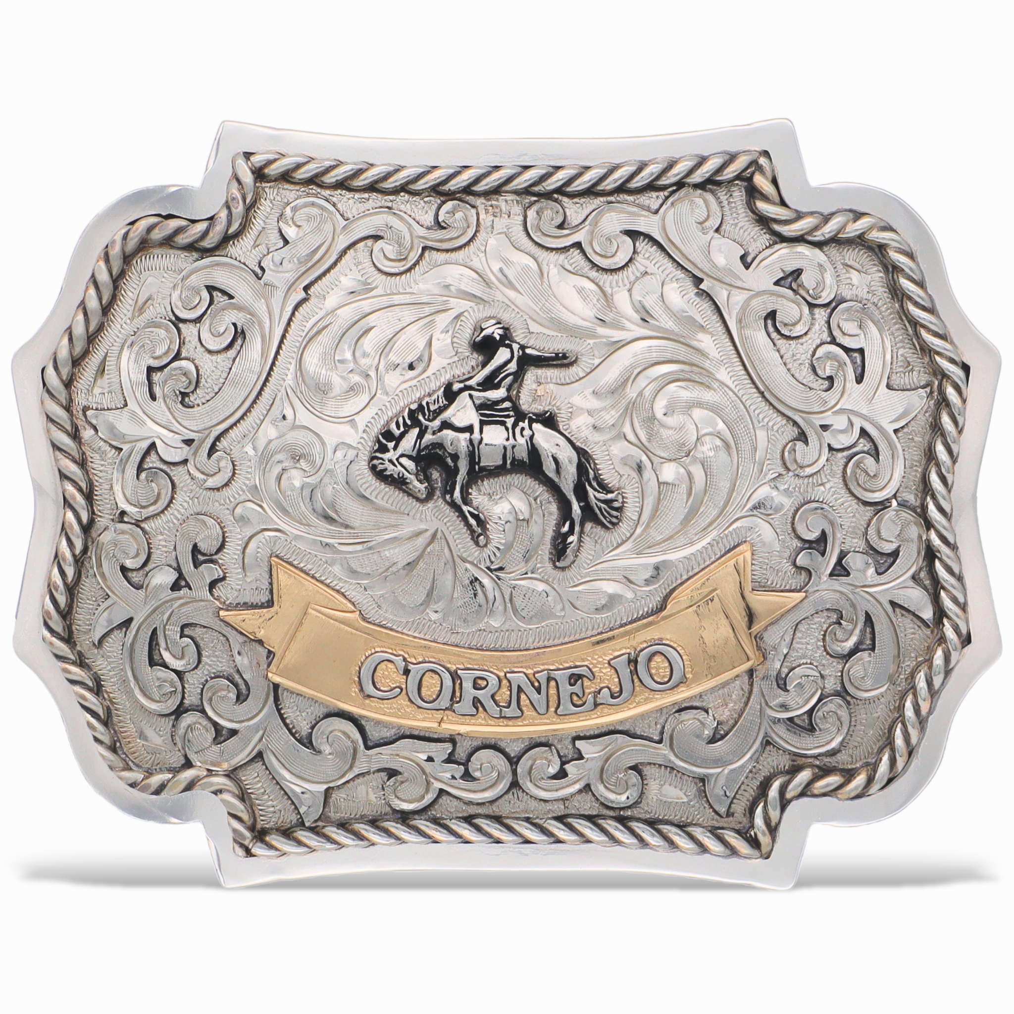 Sterling Stallion Custom Buckle