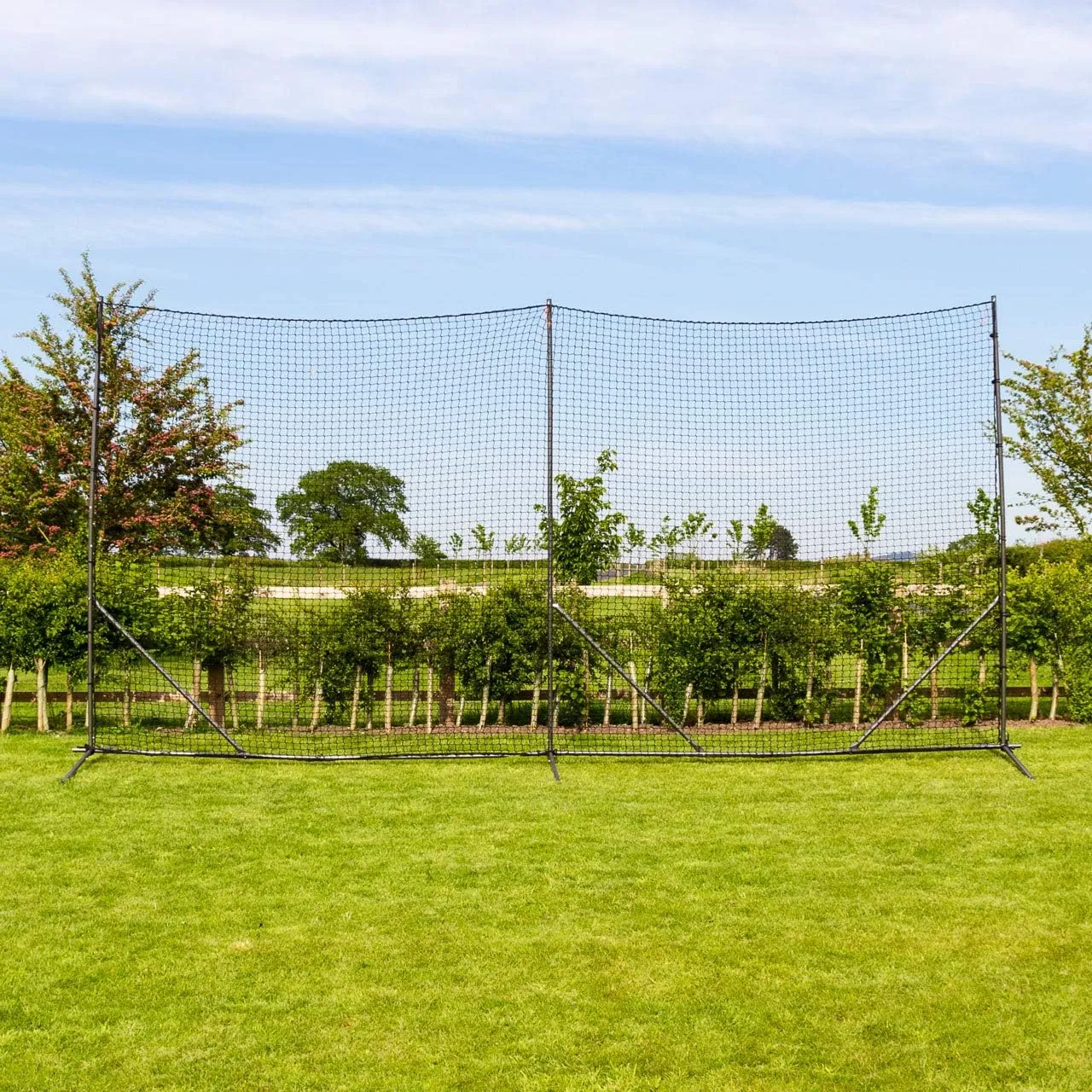 Stop That Ball™ Backstop Net Systems | Multi-Sport Ball Stop Net & Posts | Pop-Up, Freestanding & Socketed Options [7 Sizes]