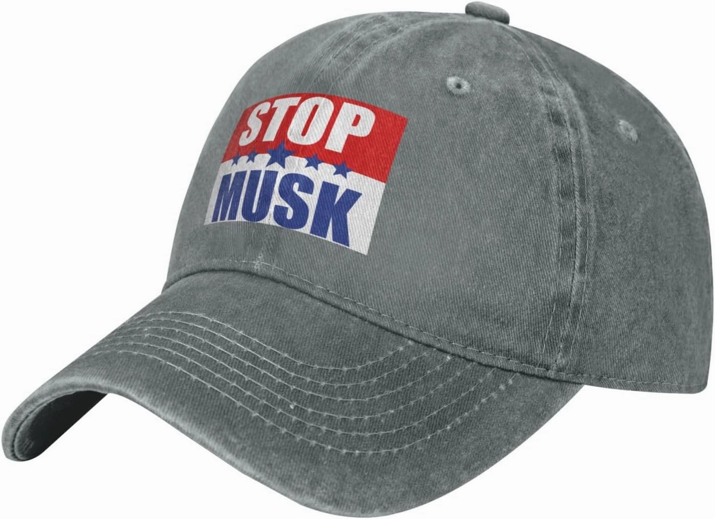 Stop Musk Anti Cowboy Hat Women Baseball Cap Ball Caps Men Trucker Cap Outdoor Sports Adjustable Dad Hat Black