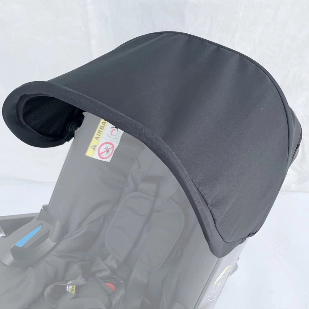 Stroller Replacement Accessories Canopy, Waterproof Sun Shade Compatible with Doona Car Seat & Strollers (Black)