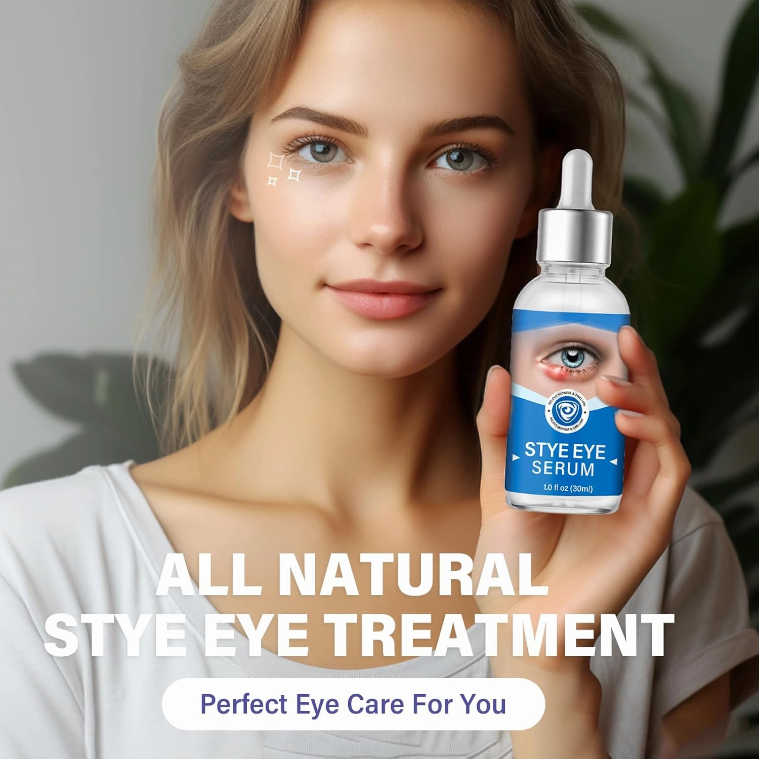 Stye Eye Treatment，Effective Eye Stye Remover for Blepharitis, Fast-Acting Chalazion Removal，Natural and Gentle for Eyes, 30 ml