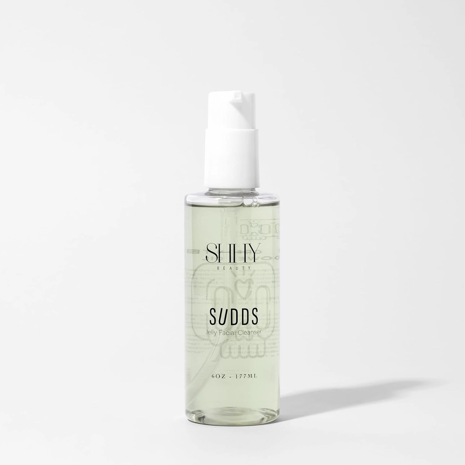 SUDDS Jelly Facial Cleanser, Gentle Glow Cleanser Recipe, Facial Cleanser for Clean and Glowing Skin, Gentle Face Wash and Skin Cleanser