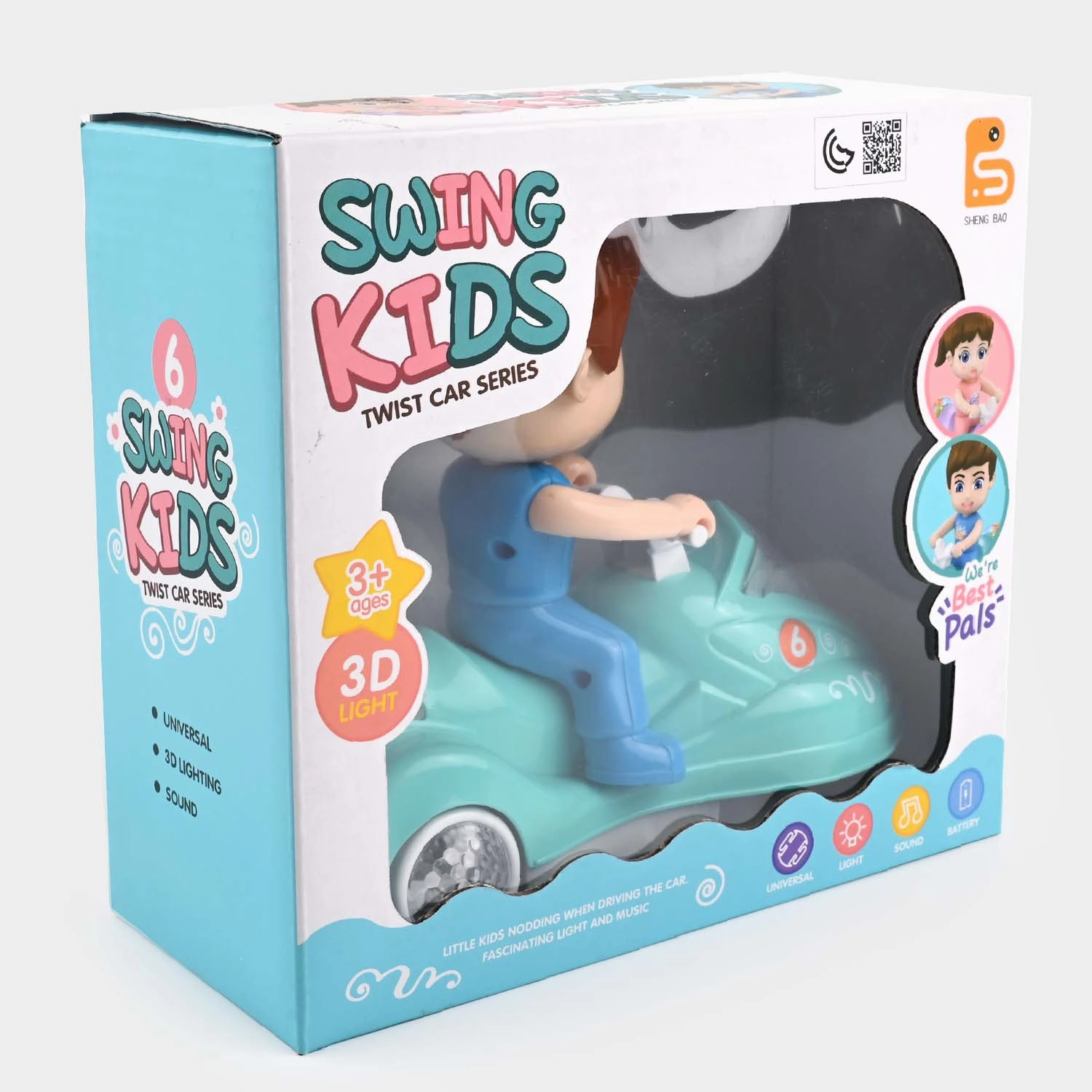 Swing Kid With Light & Sounds Toy For Kids