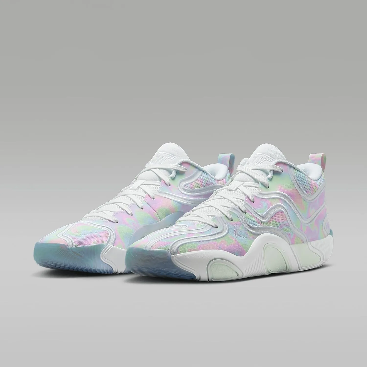 Tatum 3 "LNY Basketball Shoes (HF3084-103, Summit White/Football Grey/Barely Green)