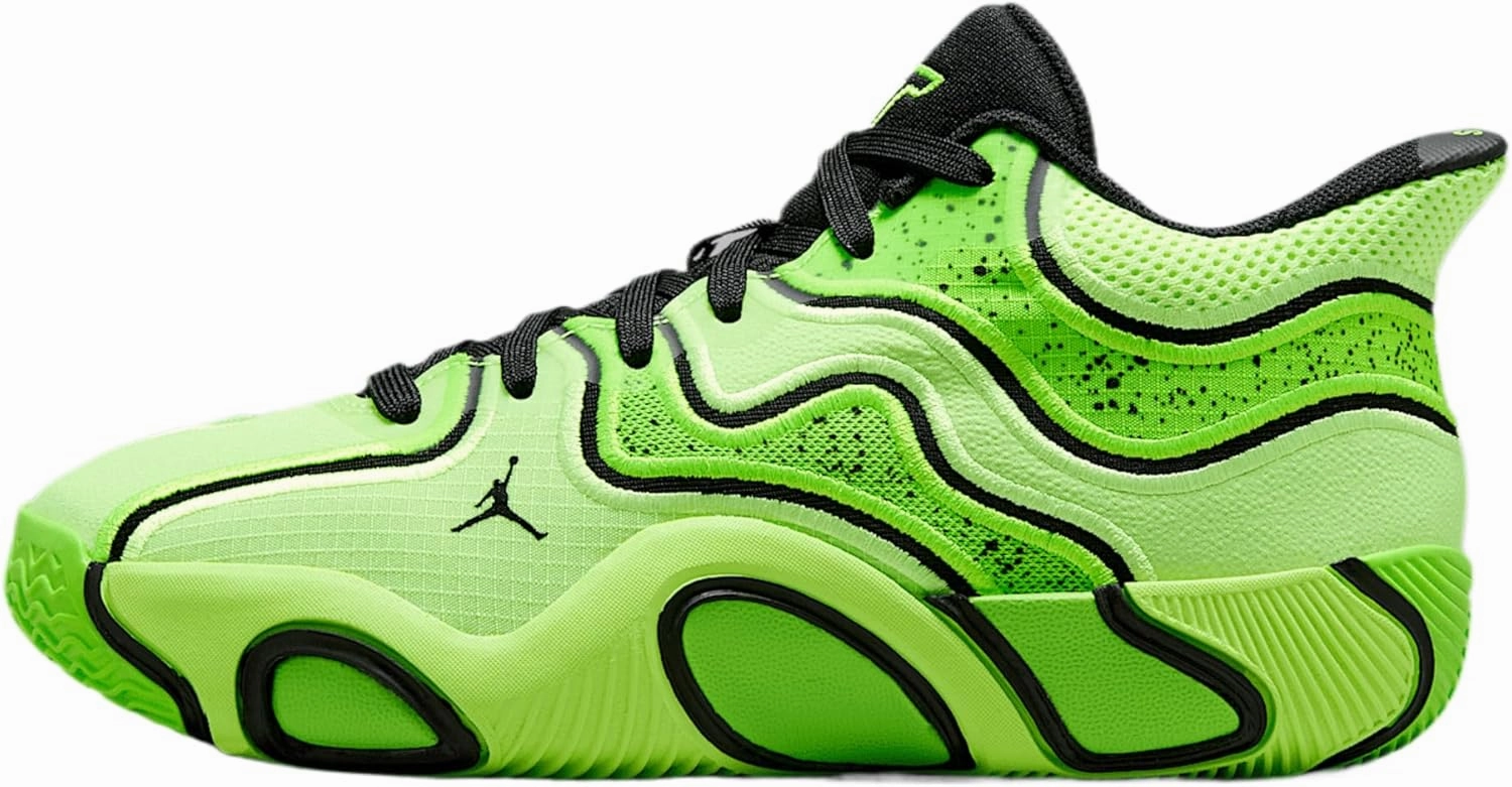 Tatum 3 Big Kids' Basketball Shoes (HV5894-300, Ghost Green/Electric Green/Black/Black)