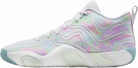 Tatum 3 "LNY Basketball Shoes (HF3084-103, Summit White/Football Grey/Barely Green) Size 12