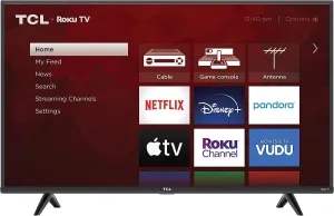 TCL 43" Class 4-Series 4K UHD HDR LED Smart Roku TV - 43S451