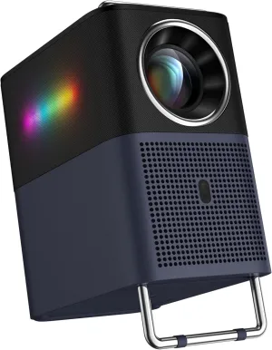 TCL A1 GTV Projector, Netflix Officially Licensed, Portable Outdoor Projector with WIFI and Bluetooth, Native 1080p&4K support, Auto Focus, 16W Audio & Dolby Digital, 120-Inch Screen
