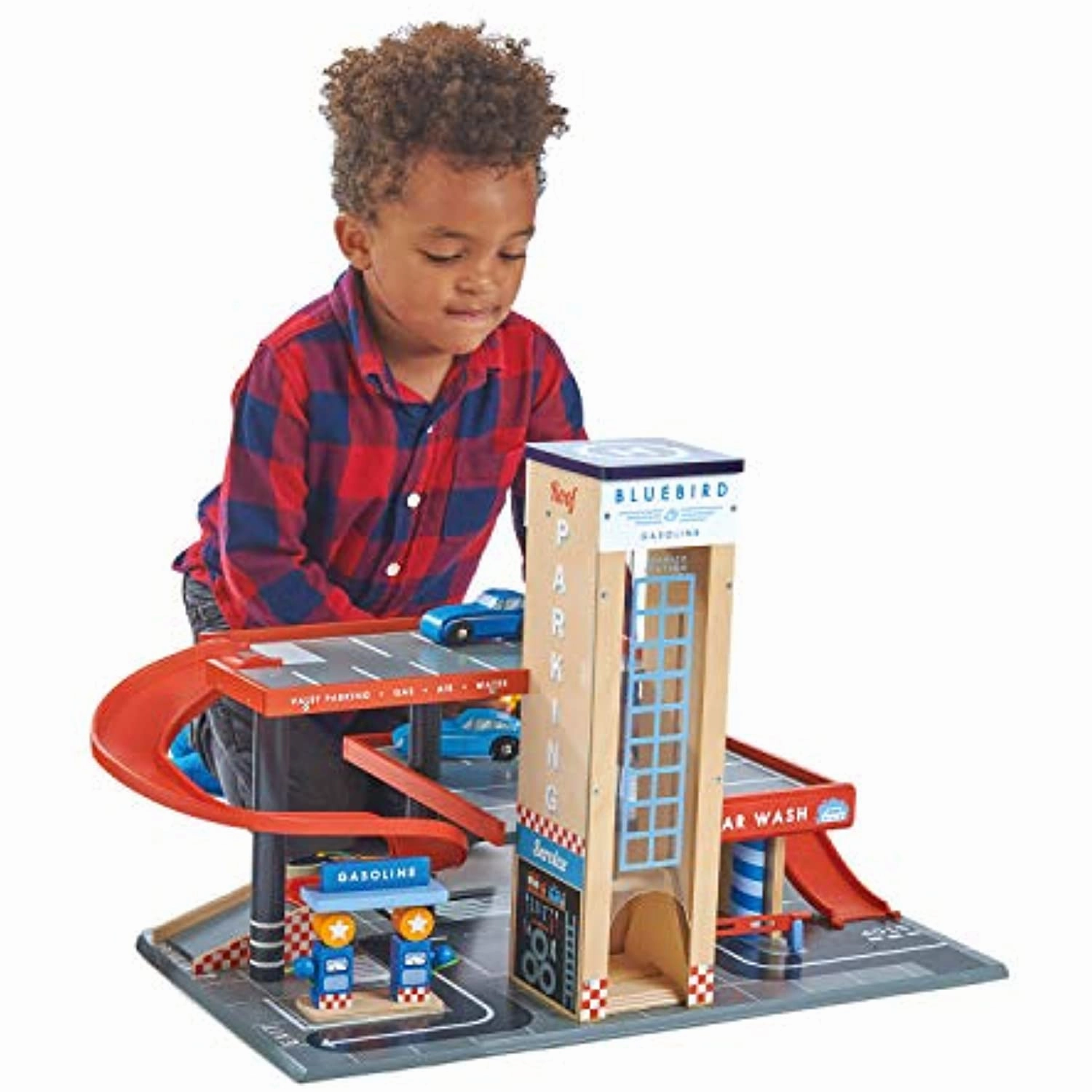 Tender Blue Leaf Bird Top-choice Station Toys Service - Functional