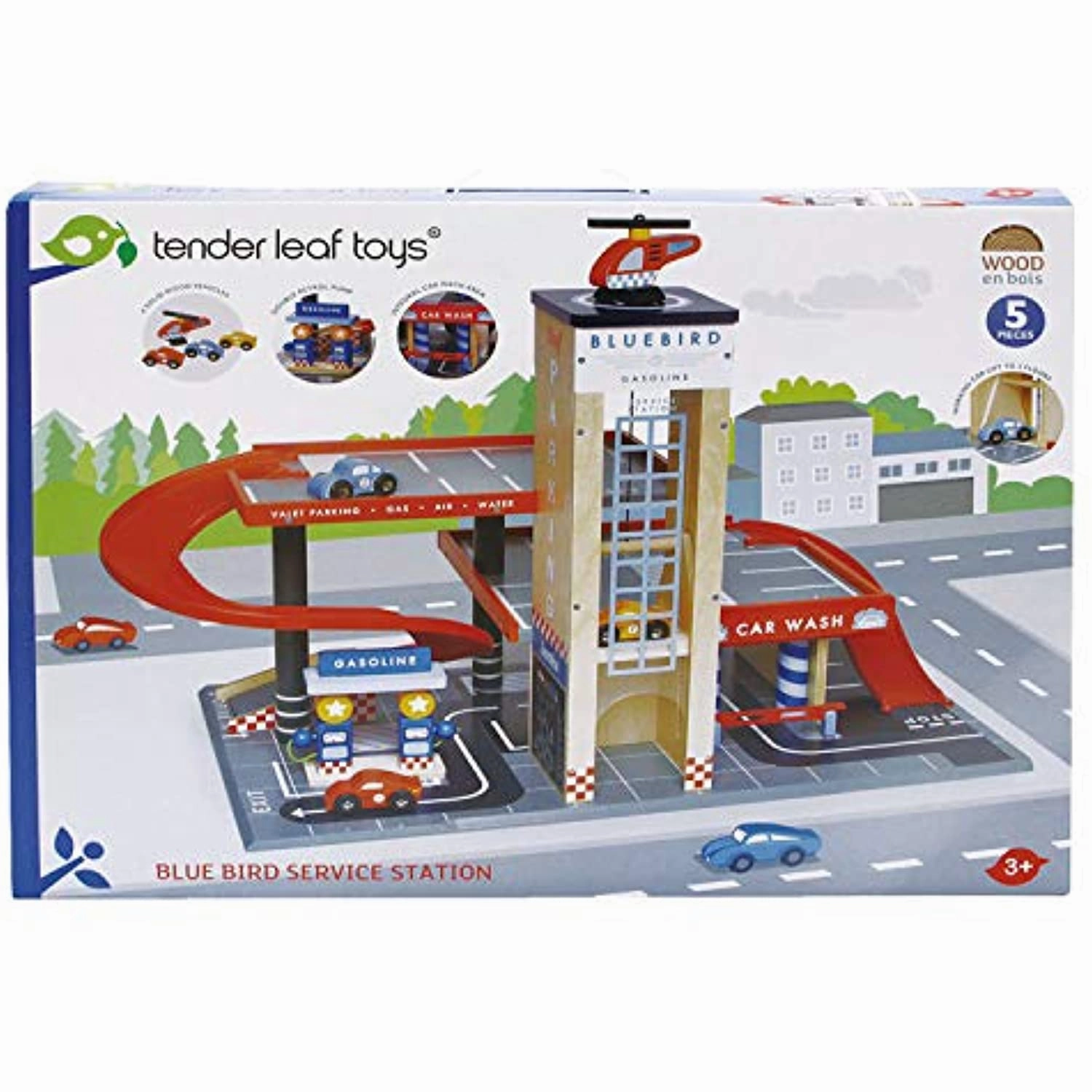 Tender Blue Leaf Bird Top-choice Station Toys Service - Functional