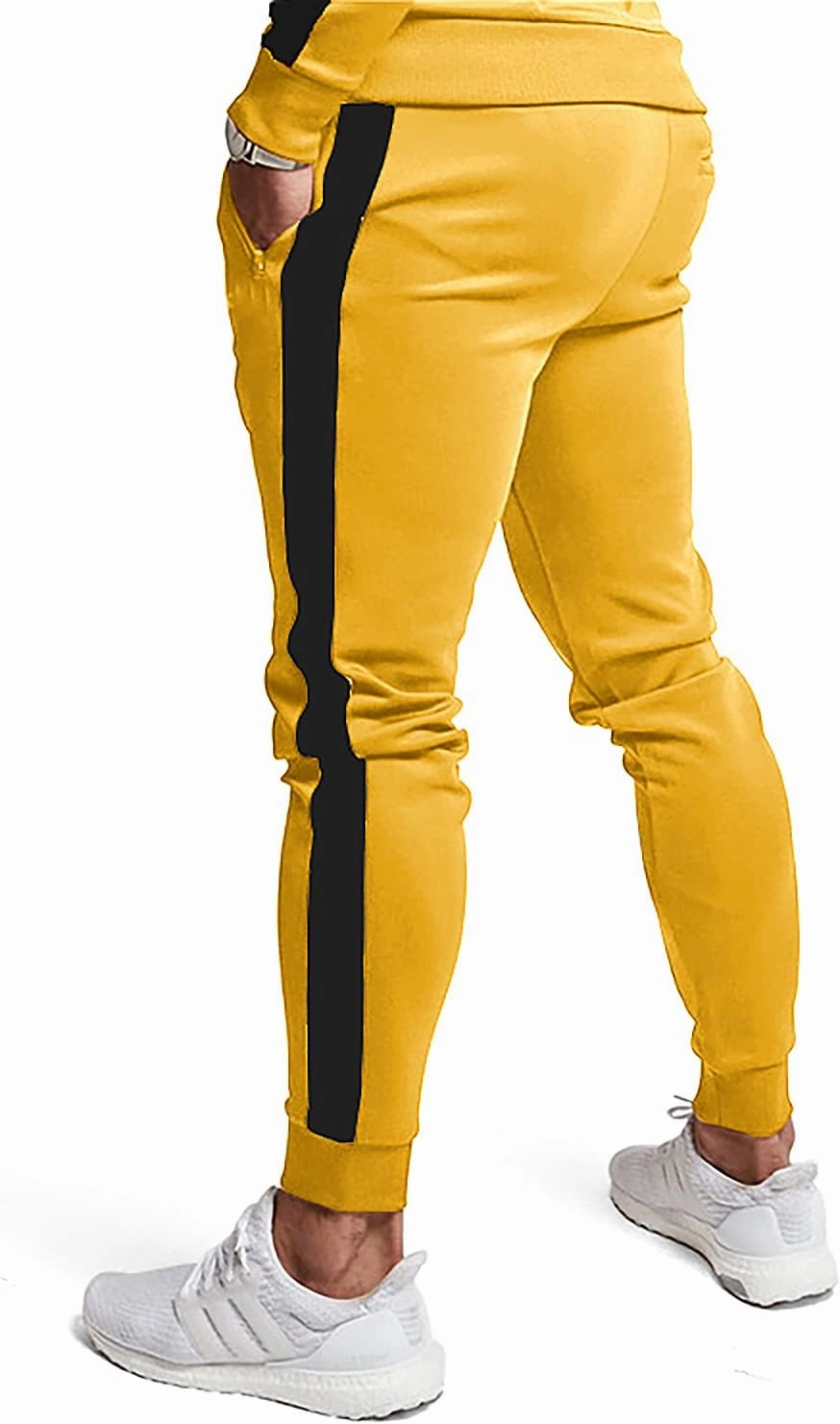 TEZO Men's Casual Active Tracksuits Full Zip Sports Jogging Suits Sets Athletic Running 2 Piece Sweatsuits with Zip Pockets