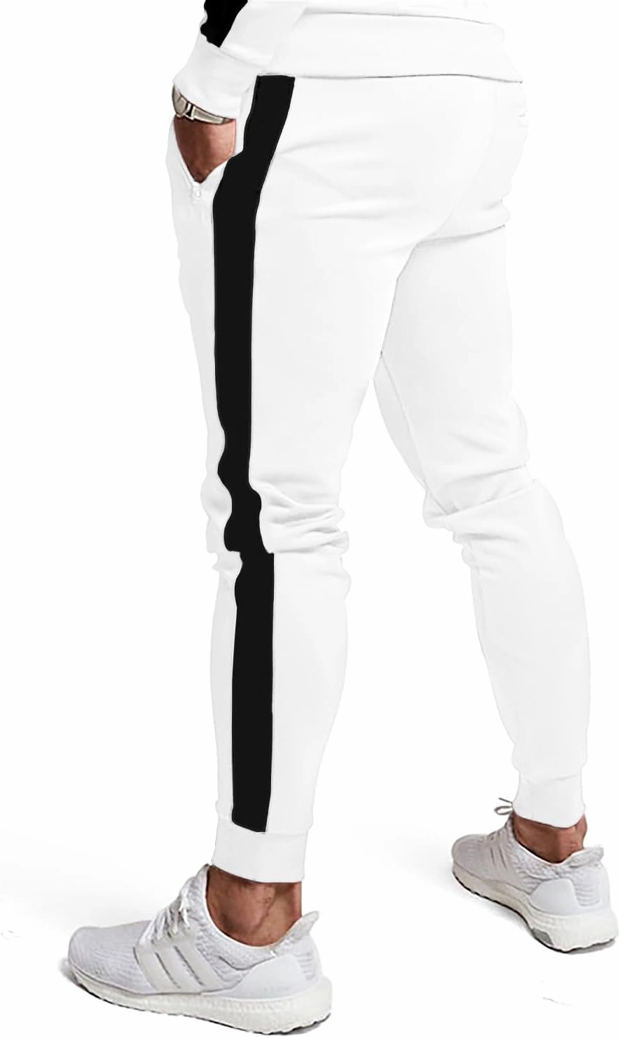 TEZO Men's Casual Active Tracksuits Full Zip Sports Jogging Suits Sets Athletic Running 2 Piece Sweatsuits with Zip Pockets