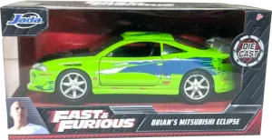 The Fast and the Furious - Brian’s 1995 Mitsubishi Eclipse 1/32 Scale Metals Die-Cast Vehicle