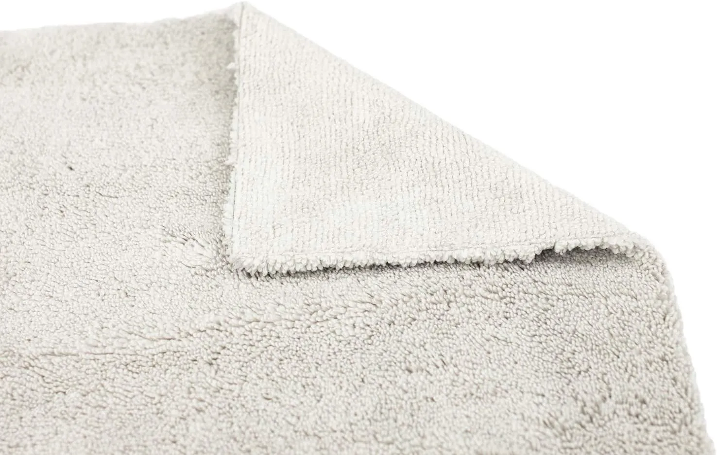 The Rag Company - Creature Edgeless Auto Detailing Towels; Professional 70/30 Blend, Dual-Pile Plush Microfiber, Buffing & Polishing, 420gsm - 16in x 16in - Ice Grey - 10-Pack