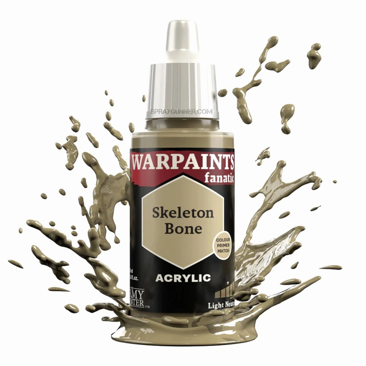 THE ARMY PAINTER: Warpaints Fanatic Skeleton Bone