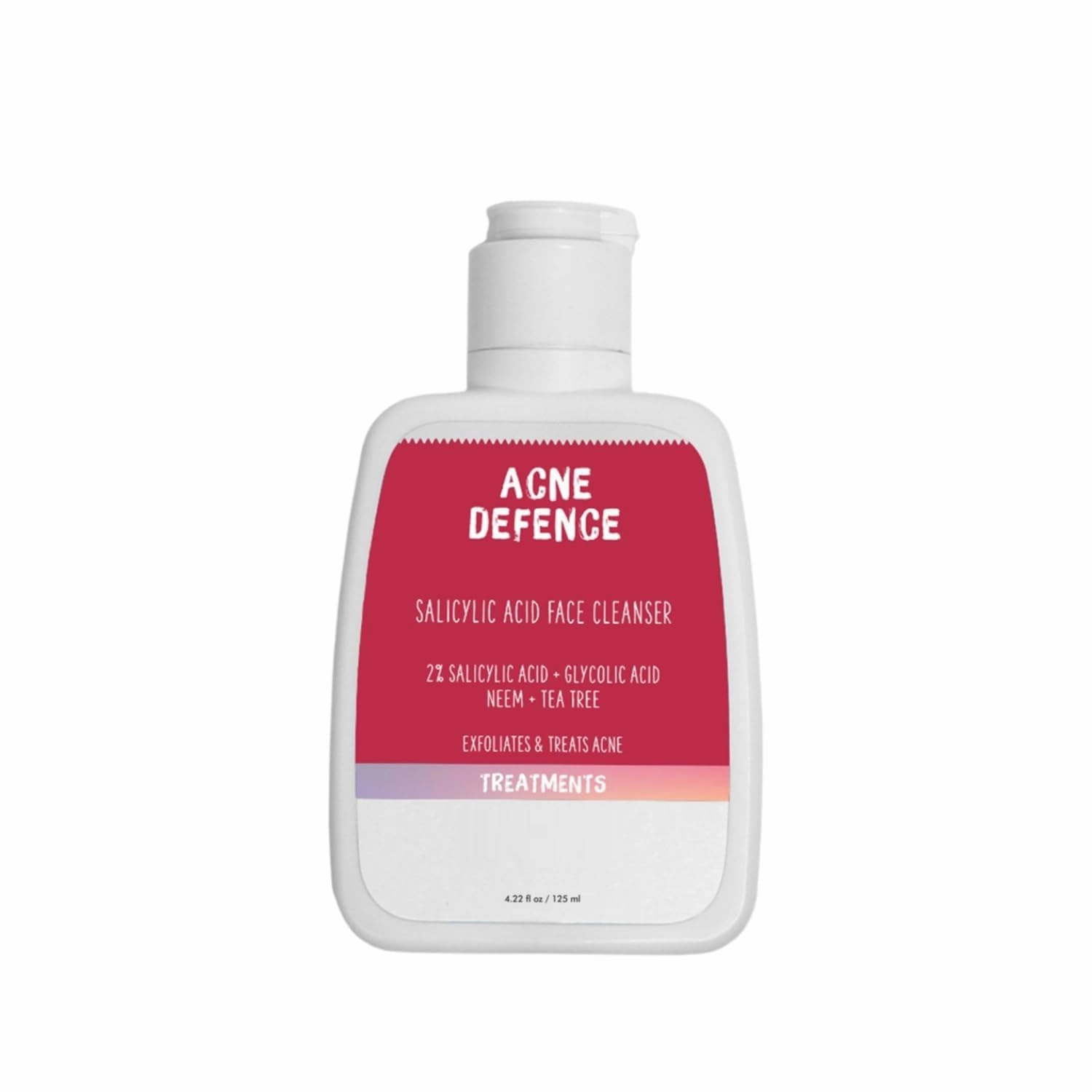 THE LOVE. Coo-. 2% Salicylic Acid Face Cleanser | With Niacinamide with Neem and Tea Tree | For All Skin Types | Vegan & Cruelty-Free | 125ml