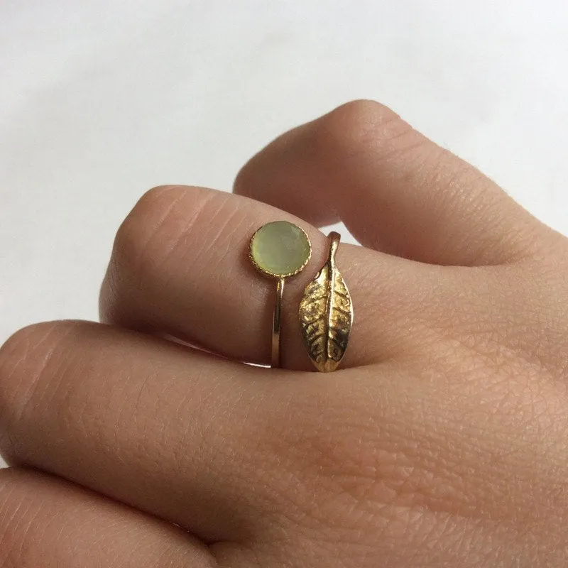 Thin Leaf Golden Ring - Gone With The Wind.