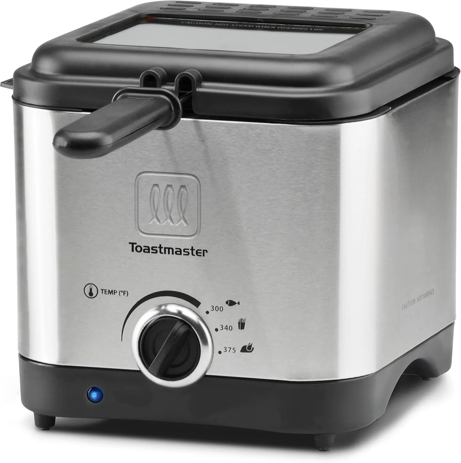 Toastmaster 1.5L Deep Fryer, Stainless Steel, TM-154DF