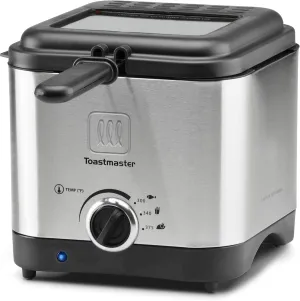 Toastmaster 1.5L Deep Fryer, Stainless Steel, TM-154DF